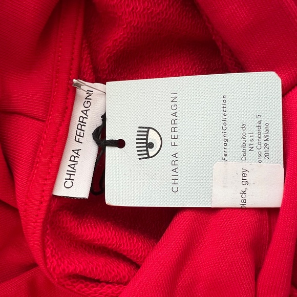 Chiara Ferragni women’s red beaded hoodie - Picture 5 of 7